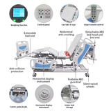 Electric five-function weighing ICU bed