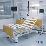 Electric five-function hospital bed