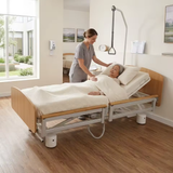 Electric five-function hospital bed