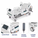 Electric five-function weighing ICU bed