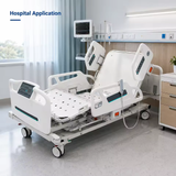 Electric five-function weighing ICU bed
