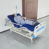 Manual 3-function hospital bed