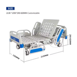 Electric 3-function hospital bed