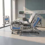 Electric five-function weighing ICU bed