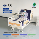 Manual 3-function hospital bed